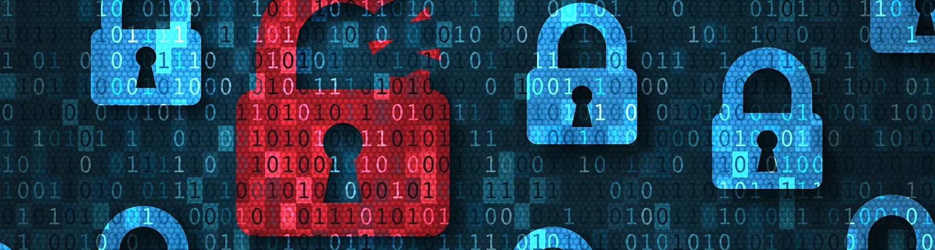cyberrisico, slotjes, corona, cybercriminelen, thuis werken